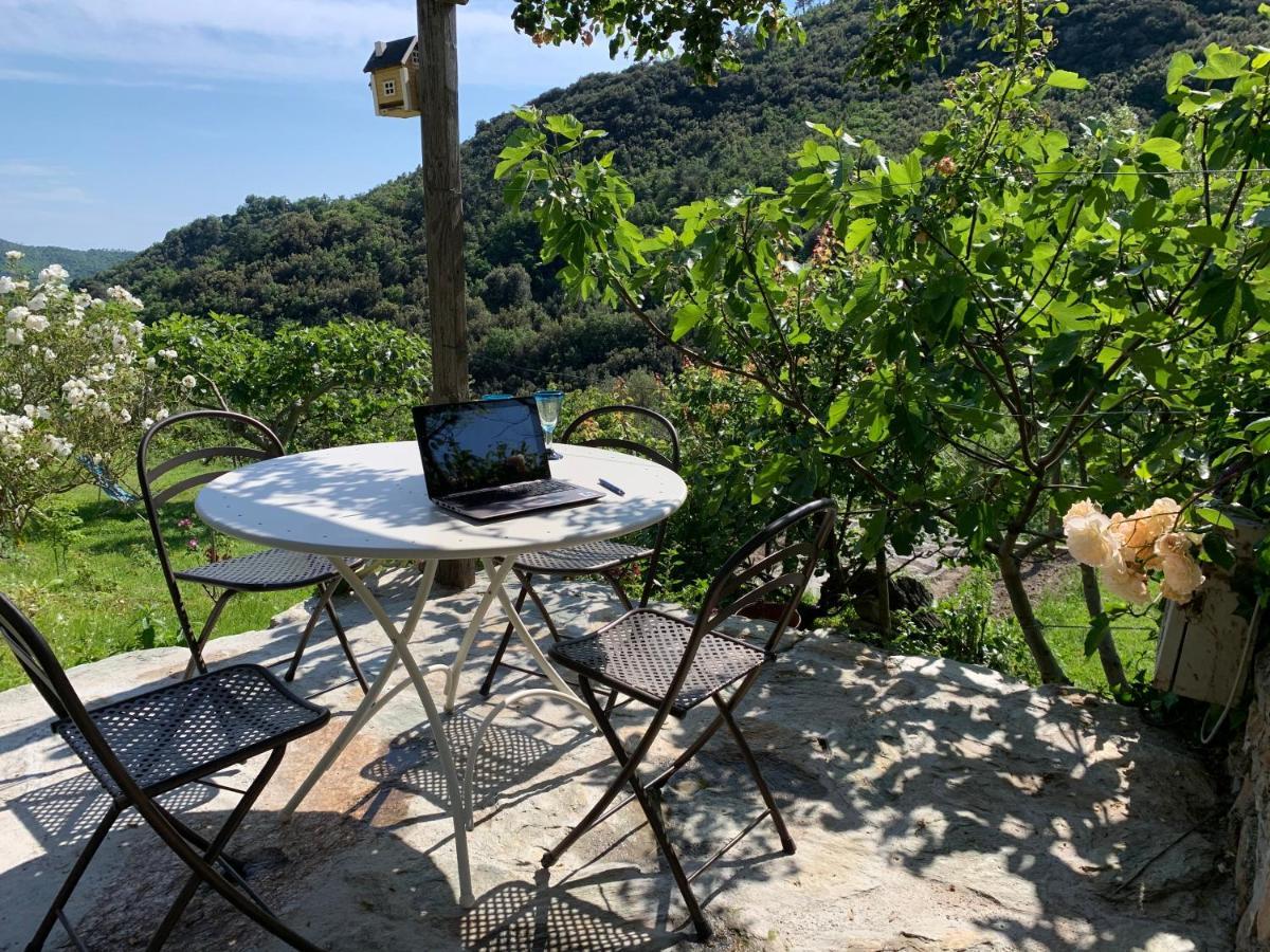 Antica Casa Del Canto Iara - Private Parking Calice Ligure 외부 사진
