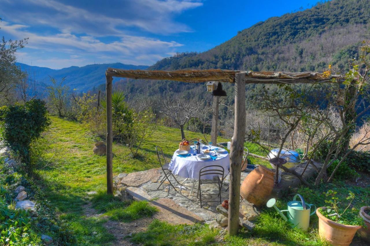Antica Casa Del Canto Iara - Private Parking Calice Ligure 외부 사진